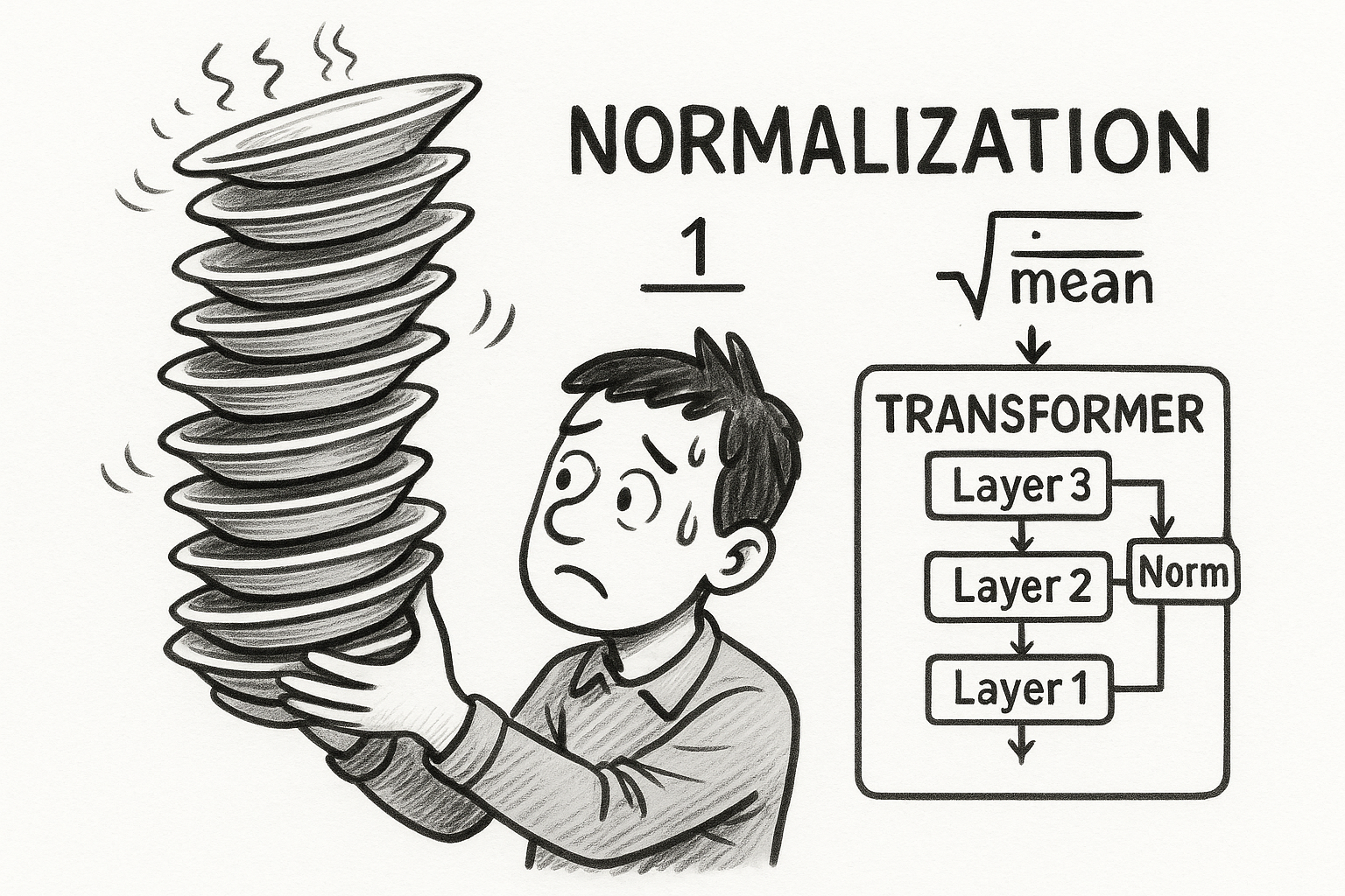 Balancing Act: Normalization in Transformers
